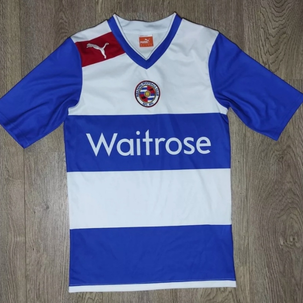 READING 2012-13 HOME SHIRT PUMA JERSEY SOCCER SIZE XXL New with Tags 🔥🔥